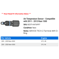 thumbnail image 2 of Air Temperature Sensor - Compatible with 2011 - 2013 Ram 1500 2012, 2 of 2