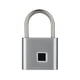 thumbnail image 1 of Cerradura de puerta Digital Inteprter de acero inoxidable con huella dactilar Plata para hogar inteligente, 1 of 6