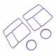 thumbnail image 1 of Omiebox Paquete de 2 Juntas de Sellado de Tapa de Silicona, Lonchera A Prueba de Fugas, Contenedor Hermético de Alimentos de Repuesto Para Niños, 1 of 7