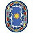 thumbnail image 2 of Joy Carpets Kid Essentials In Training 310" x 54" Oval Indoor Area Rug in Color Multi, 2 of 2