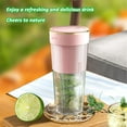 thumbnail image 6 of SSZMDLB under $5 Portable Blender, Personal Smoothie Maker, USB Rechargeable Juicer, Handheld Blender Bottle, Sports Travel Blender, Fruit Shake Maker, 6 of 9