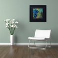 thumbnail image 3 of Trademark Fine Art "Vino Blu Two" Canvas Art by Color Bakery Black Matte, Black Frame, 3 of 4