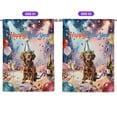 thumbnail image 2 of Happy New Year Boykin Spaniel Chills on Year-End Party House Flag 28x40in Double Sided Dog Lover Outdoor Decor - 12023, 2 of 5