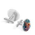 thumbnail image 3 of Octopus Elegant Suit Cufflinks Set | Stainless Steel Silver Jewelry | Ideal for Formal Occasions, 3 of 6