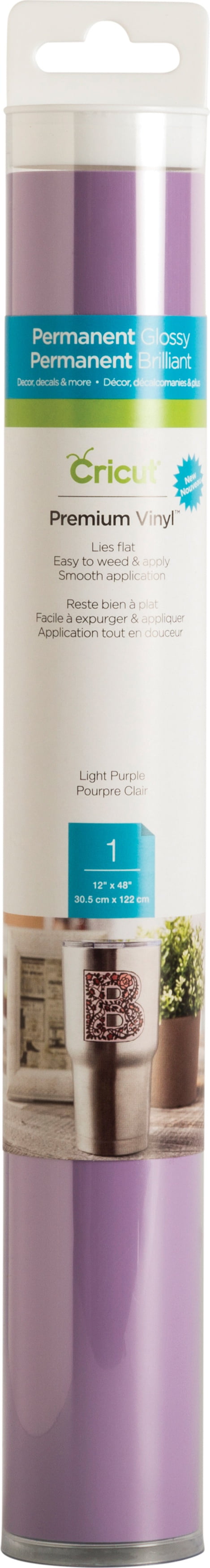 Cricut Vinyl 12'X48' Roll-Light Purple