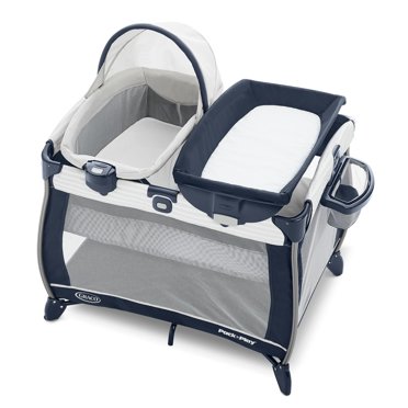Graco Unisex Pack ‘n Play On the Go Playard with Full-Size Bassinet ...