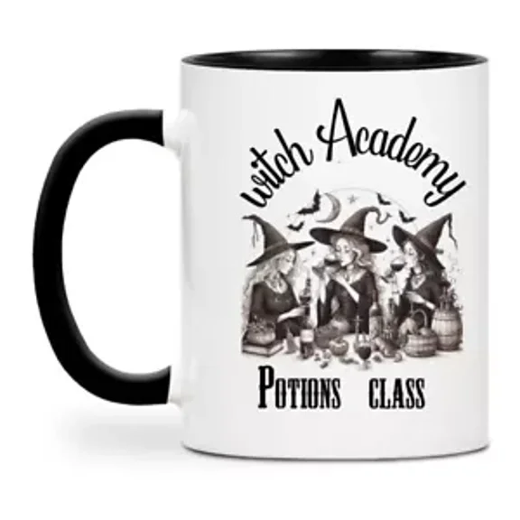 Witch Academy Potions Class Design Mug 11oz Ceramic Gift Witches Wikka