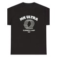 thumbnail image 1 of MK Ultra Summer Camp 1987 Humor Tee - Soft Cotton, Breathable & Comfortable Round Neck T-Shirt for Men, Casual Sporty Tee, Summer Gifts, 1 of 7