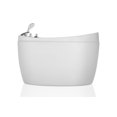 thumbnail image 2 of Empava 48 in. Acrylic Freestanding Air Bathtub Hydrotherapy Oval Japanese SPA Massage Tub, 2 of 8