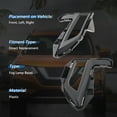 thumbnail image 4 of Left & Right Front Fog Light Exterior Bezel Cover for Nissan Rogue 17-20 2.5L, 4 of 7