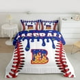 thumbnail image 2 of Manfei Personalized Initial B 3-Piece Full Size Comforter Sets for Boys Girls Teens,Sport Baseball Print Bedding Comforter Set,Abstract Splash Lightweight Bedding Sets,Luxury Bedroom Decor, 2 of 8