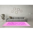 thumbnail image 3 of Ahgly Company Indoor Rectangle Oriental Pink Traditional Area Rugs, 6' x 9', 3 of 4