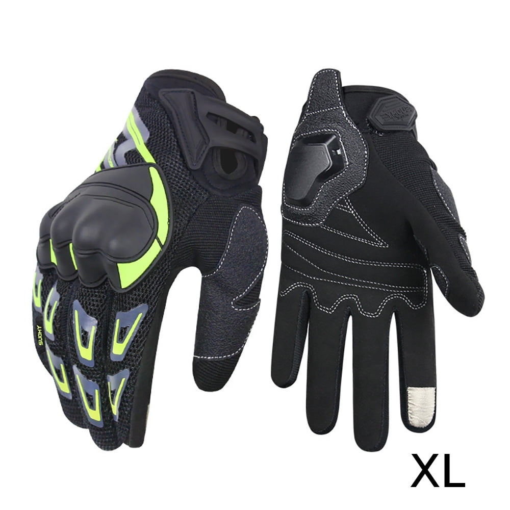 Summer Breathable Thin Motorcycle Gloves Full Finger Motorbike