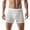 White, variant on Mens Breathable Underwear Soft Stretch Comfort Fit Casual Boxer Briefs for Daily Wear and Sports Plus Size Lightweight Breathable Basic Boxers White XL