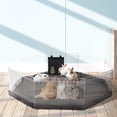 thumbnail image 5 of Rose Red - Rabbit Hay Bag - Hay Feeder - Black Hanging Hay Bag - Toy and Pet Storage Accessory, 5 of 5