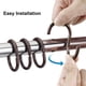thumbnail image 4 of Amazer Anillos Plásticos Para Cortinas De Ducha 24 Piezas Anillos Para Cortinas De Ducha Marrón Ganchos Para Cortinas De Ducha Anillos Ganchos De Plástico Para Cortinas De Ducha Para Barra De Ducha De, 4 of 5