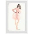 thumbnail image 1 of Dusty Pink Framed Painting Print, 1 of 6