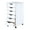 White, variant on Adeptus Solid Wood 6 Drawer Roll Cart - White