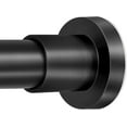 thumbnail image 1 of Black Shower Curtain Rod 36-98 Inches (3-8.2ft) Non Rust Adjustable Shower Rod Spring Tension Non Slip No Drilling Stainless Steel Shower Rods for Bathroom Window, 1 of 18
