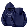 thumbnail image 6 of CPNG Girls Hooded Sweatshirt Football Print Long Sleeve Hoodie Pullover Top Trendy Comfy Daily Casual Loose Sweatshirts, 6 of 6