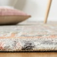 thumbnail image 4 of SAFAVIEH Metro Jules Geometric Area Rug, Grey/Rust, 5' x 8', 4 of 8