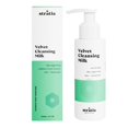 thumbnail image 1 of Leche limpiadora Stratia Velvet | Limpiador facial en crema suave | Hidratante sin espuma | Aceite de oliva de manzanilla y aloe vera | 4 onzas líquidas, 1 of 5