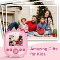 thumbnail image 3 of Syenll Kids Camera Toys, Instant Print Camera for Toddlers, 2.4 inch Digital Camera with Print Papers for Girls Boys Age 3-12, Pink, 3 of 9