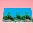 thumbnail image 3 of 1pc Seascape Background Sticker 3D Double-sided Wall Sticker Wall Decal Wallpaper for Fish Tank Aquarium Decor (Style J), 3 of 7
