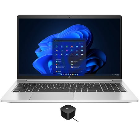 HP ProBook 450 G9 Home/Entertainment Laptop (Intel i7-1225U 10-Core, 15.6in 60Hz Full HD (1920x1080), Intel UHD, 64GB RAM, 1TB PCIe SSD, Win 10 Pro) with 120W G4 Dock