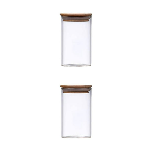 Inteprter Frasco de vidrio duradero con tapa hermética: alimentos frescos y almacenados de forma segura Fácil Type1 NO1