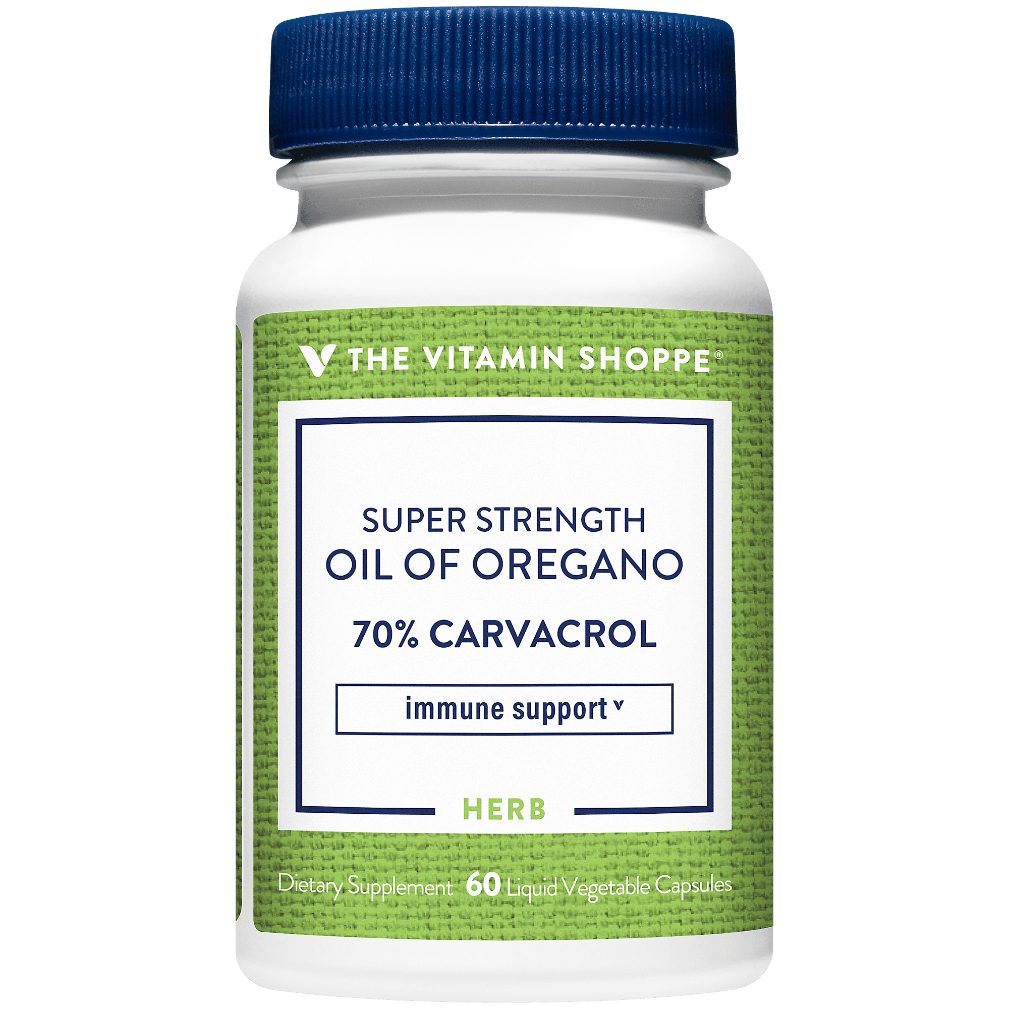 The Vitamin Shoppe Super Strength Oil of Oregano 45MG (70 Carvacrol