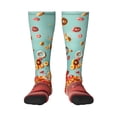 thumbnail image 1 of Balery Floating Colorful Cereal Calcetines novedosos Calcetines deportivos Calcetines hasta la rodilla Calcetines de algodón Calcetines originales y geniales, 1 of 6
