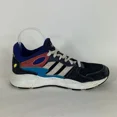 thumbnail image 3 of Adi-das?chaos cloudfoam sneakers mens 7.5 blue faded red?white suede retro style, 3 of 6