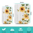 thumbnail image 5 of 2 Pack Washable Rubber Sunflower Cute Floral Dish Drying Mats for Kitchen Counter Home Large Coffee Bar Pad Accessories and Decor for Utensils Stemware (2pcs 18''x24''+19.5''x12''), 5 of 6