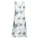 thumbnail image 4 of Vestidos hasta la rodilla sin mangas con estampado de verano a la moda sexy informal para mujer Pompotops ghjkhdj15045, 4 of 5