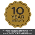 thumbnail image 3 of Hydrotech 60 ft Garden Hose – Patented Force Control, Burst-Proof, Lightweight, Flexible, No-Kink Design, 5/8", 4 Tire Hose Guides, Ideal for Car Wash & Automotive Care, 3 of 14