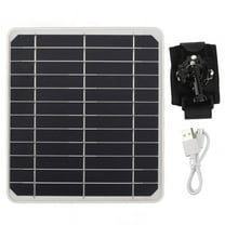 HOT! Waterproof Solar Panel Kit 20W Portable Charger with 2 USB Outdoor Battery Powered for Camping Mounting Rack