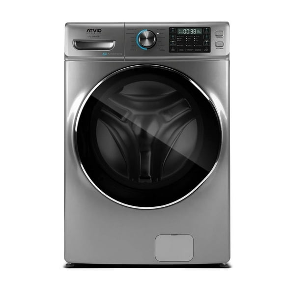 Lavadora Atvio Automatica 21 Kg Carga frontal Gris