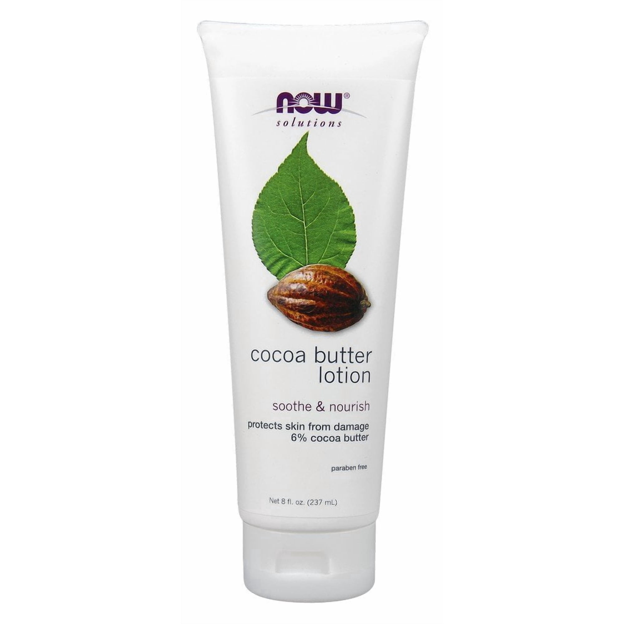 Now Foods Solutions Cocoa Butter Lotion 8 oz Lotion