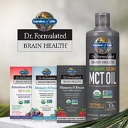Dr. Formulated Brain Health Organic Coconut MCT Oil, Unflavored, 32 fl oz