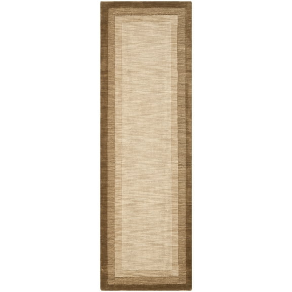 SAFAVIEH Impressions IM821C Beige / Brown Rug