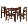 thumbnail image 1 of Winsome Kingsgate 3-Piece Dining Table with 4 Hamilton Ladder Back Chairs - 94537, 1 of 9