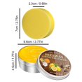 thumbnail image 3 of Fiudx Ofertas flash del día Cera de abejas para muebles, cera de abejas para condimentos de madera para muebles y reparación de cera de madera, 1 pieza de cera de abejas con esponja, 3 of 7