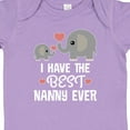 thumbnail image 4 of Inktastic Best Nanny Ever Grandchild Boys or Girls Baby Bodysuit, 4 of 5