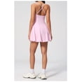 thumbnail image 6 of PISONIC Womens Tennis Dress, 2-in-1 Golf Workout Dress with Built-in Bra & Shorts Pockets, Athletic Dresses with Adjustable Strap, 6 of 7