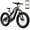 Iron Gray, variant on HOVSCO HovScout Electric Bike, 750W 26" Full Suspension Fat Tire Ebike for Adults, 28mph Top Speed, Iron Gray