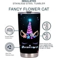 thumbnail image 2 of 20oz Galaxy Unicorn Tumbler-Stainless Steel Travel Mug With Lid And Straw (Galaxy Unicorn Tumbler ), 2 of 5