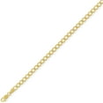 thumbnail image 2 of 9ct Gold Jewelco London Curb Pendant Chain Necklace - 4.2mm gauge, 2 of 4