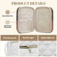 thumbnail image 6 of Pzuqiu Cross Lion Cross Bible Cover for Women Bible Case Cute Church Bag Organizer with Handle Bibles Study Supplies Carrying Book Case Bibles Protective with Tags&Bookmark, 6 of 7