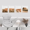 thumbnail image 3 of PixonSign Framed Wall Art Desert Canyon Seascape Texas and Arizona Prints, Set of 4 Photography Wall Decor Arts, Nature Wall Décor, Adhesive Canvas Poster, Modern Home Artwork - 8"x10" White, 3 of 5
